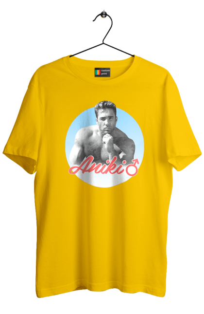 Футболка чоловіча з принтом "Біллі Херрінгтон". Аніки, біллі, біллі херрінгтон, гачі, гачімучі, гумор, прикольна, херрінгтон. 2070702