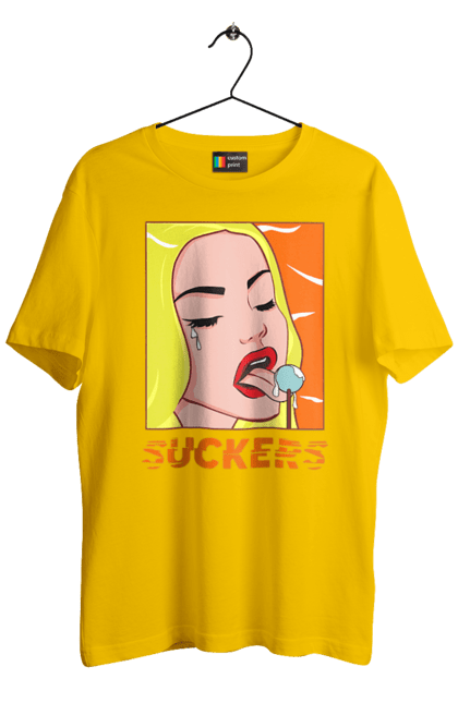 Футболка чоловіча з принтом "Чупа чупс". Гумор, мем, прикольна, сакерс, смішна, чупа чупс. 2070702