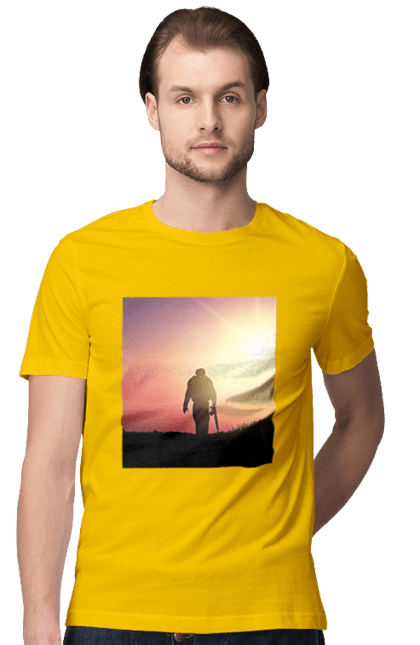 Футболка чоловіча з принтом "Патріот". Патриот, патриотизм, победа, украина, украинец. 2070702