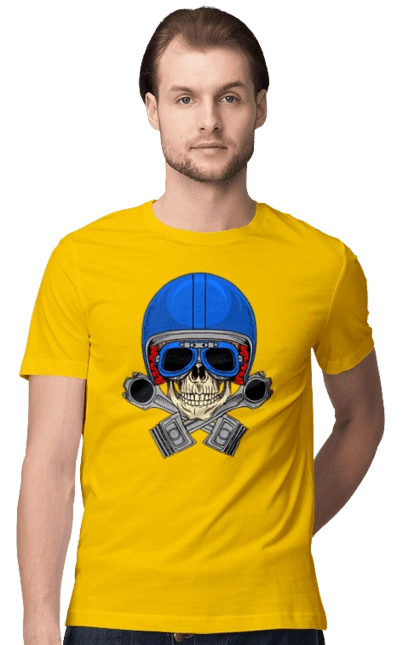 Skull motorist