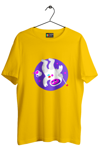 Футболка чоловіча з принтом "Космічний програміст". Angular, c, css, html, it, javascript, jquery, php, python, react, svelt, vue, айтишник, айті, гумор, код, кодувати, прогер, програміст, програмісти, ти ж, ти ж програміст, тиж програміст. 2070702