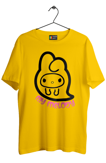 Men's t-shirt with prints Hello Kitty My Melody. Brand, character, ghost, halloween, hello kitty, my melody. 2070702