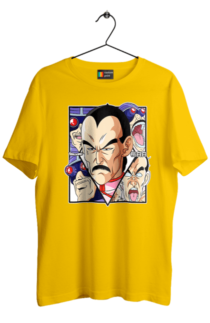 Men's t-shirt with prints Dragon Ball Tao Pai Pai. Anime, dragon ball, goku, manga, mercenary tao, tao pai pai, tv series, vegeta. 2070702