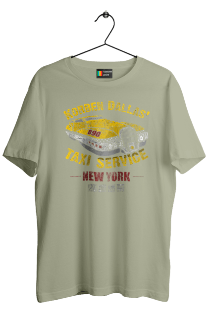 Men`s t-shirt with prints Fifth element | Korban Dallas | Taxi service. Corban dallas, fifth element, new york, taxi, taxi service. 2070702