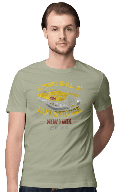 Men`s t-shirt with prints Fifth element | Korban Dallas | Taxi service. Corban dallas, fifth element, new york, taxi, taxi service. 2070702