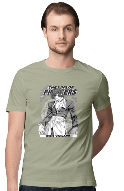 Men's t-shirt with prints The King of Fighters Iori Yagami. Game, iori yagami, king of fighters, rivals, video game. 2070702