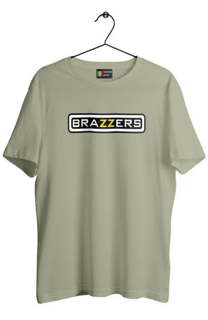 Men`s t-shirt with prints Brazzers. Brazzers, brothers, hub, porn, porn hub, pornhub, zsu. 2070702