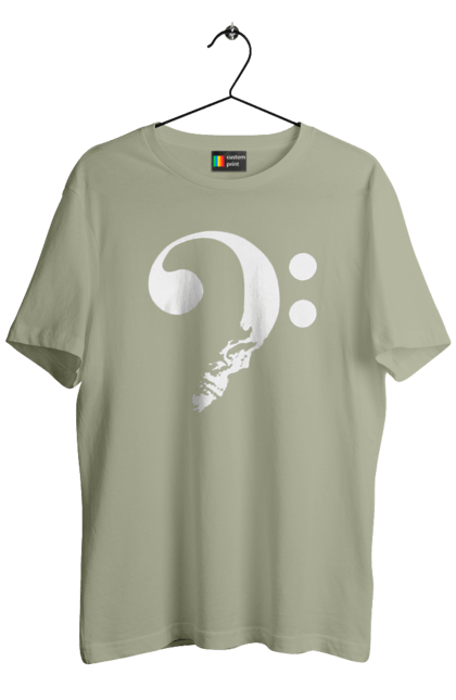 Футболка чоловіча з принтом "Череп (у чому сенс життя)". Життя, знак питання, лікар, лікарня, після смерті, сенс життя, смерть, череп, що далі. 2070702