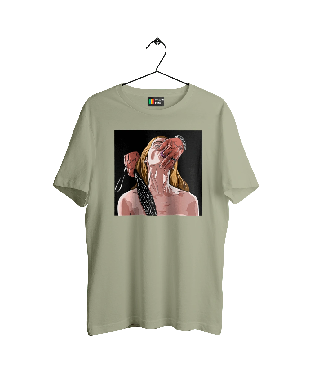 Girl Captive Man With Whips