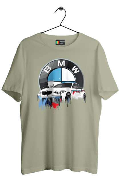 Men`s t-shirt with prints BMW. Auto, bmw, bmw fan, fan club. 2070702