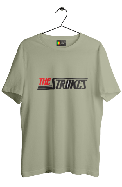 Футболка мужская с принтом The Strokes. Strokes, альтернативный рок, гаражный рок, группа, инди, инди-рок, музыка, постпанк-ривайвл, рок. 2070702