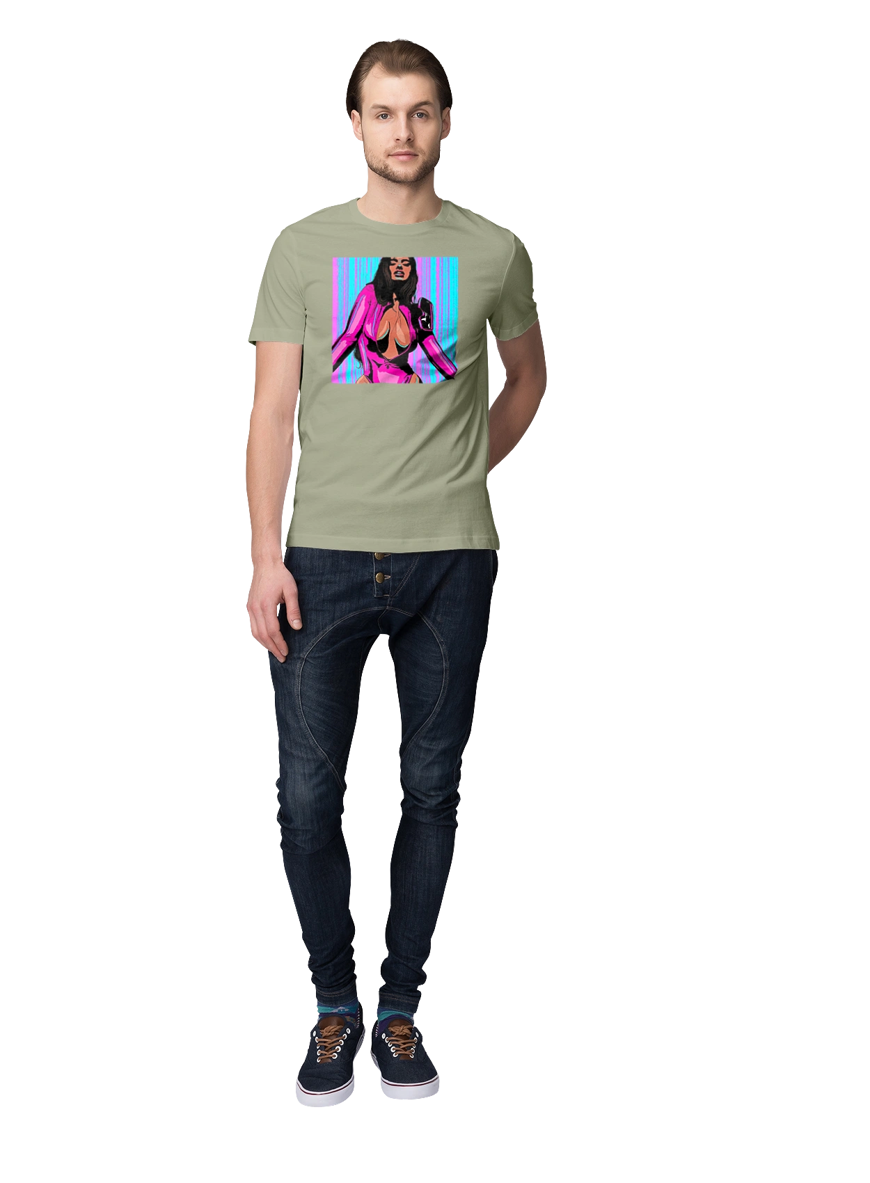 Дівчина З Глибоким Декольте