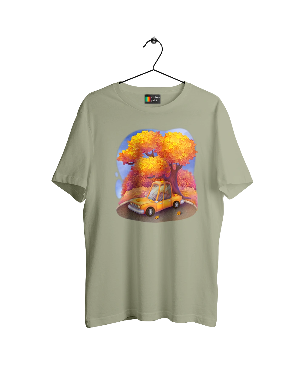 Осiнь Авто Дерево