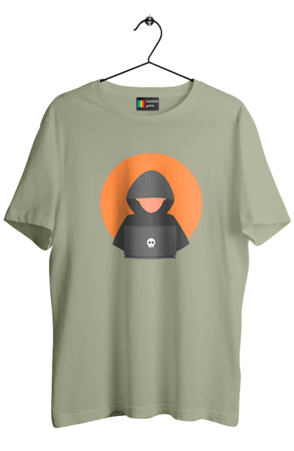 Футболка чоловіча з принтом "Я програміст". Angular, c, css, html, it, javascript, jquery, php, python, react, svelt, vue, айтишник, айті, гумор, код, кодувати, прогер, програміст, програмісти, ти ж, ти ж програміст, тиж програміст. 2070702