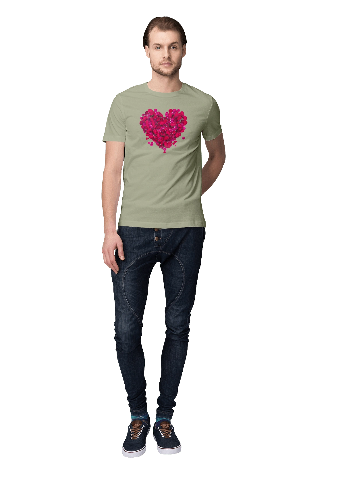 Heart From Rose Petals