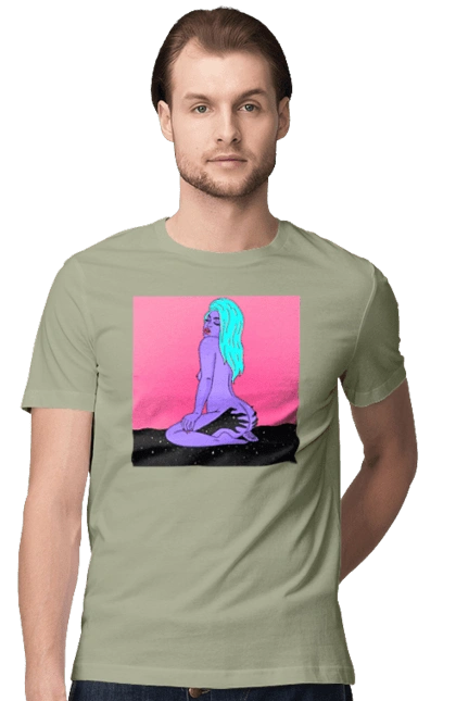 Purple Girl In Hands