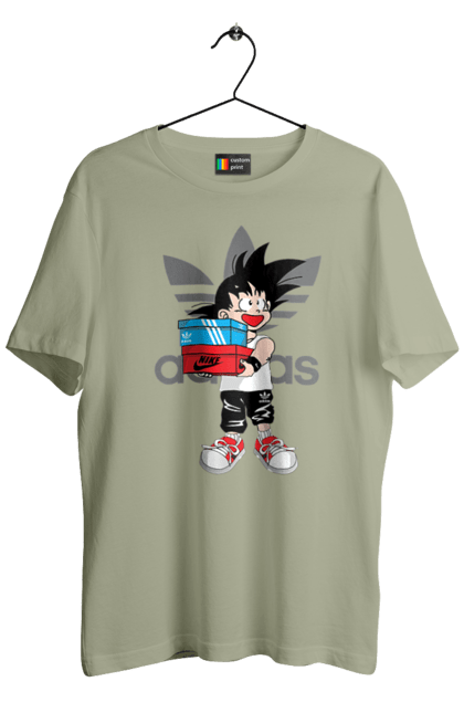 Футболка мужская с принтом Adidas Сон Гоку. Adidas, anime, dragon ball, son goku, адидас, аниме, гоку, жемчуг дракона, манга, сон гоку. 2070702