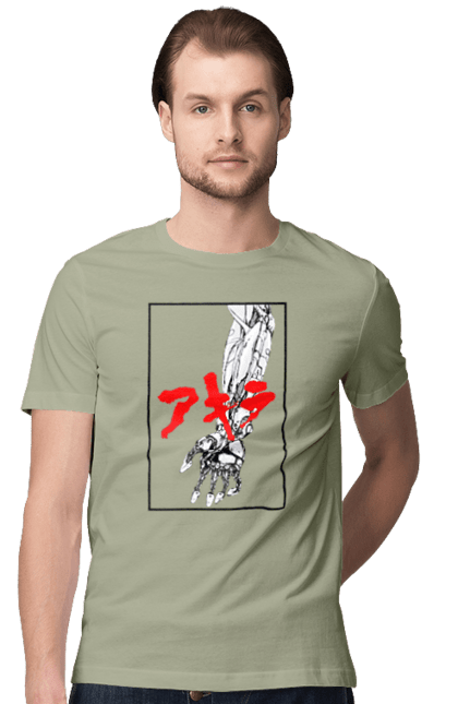 Men's t-shirt with prints Akira Tetsuo Shima. Akira, anime, cyberpunk, manga, tetsuo shima. 2070702