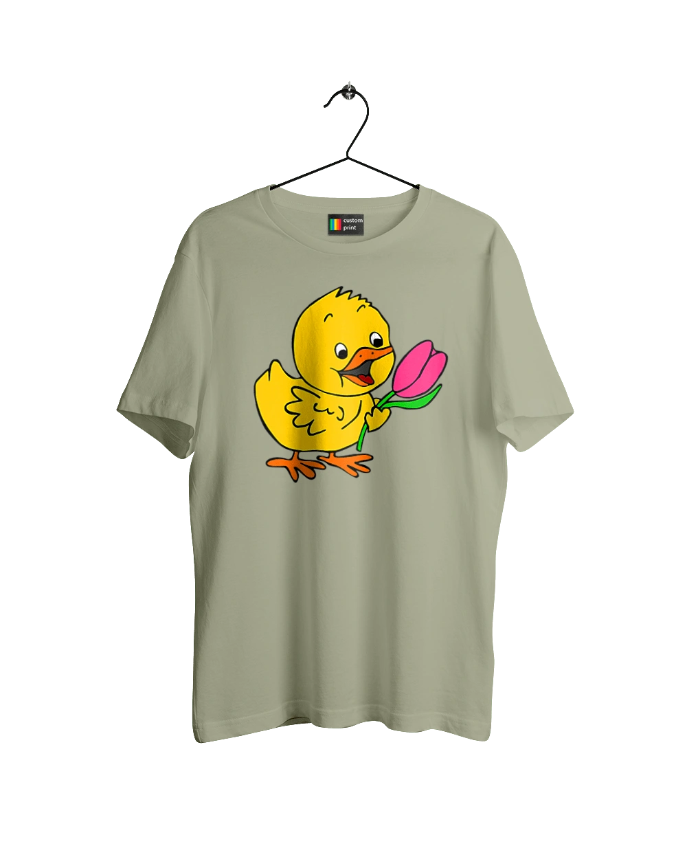 Chicken With A Tulip