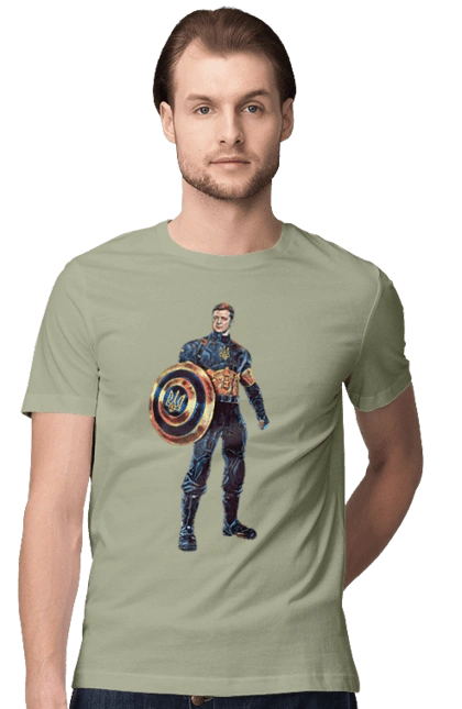 Captain Ukraine Zelensky art