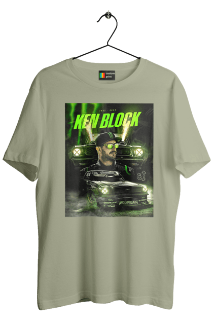 Men`s t-shirt with prints Ken Block. Ken block. 2070702