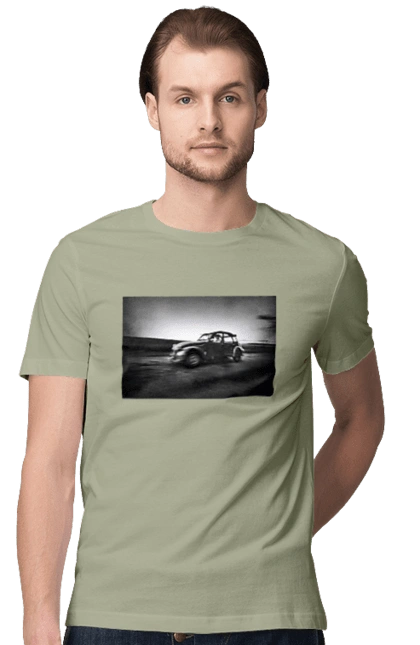 Ретро машина чб