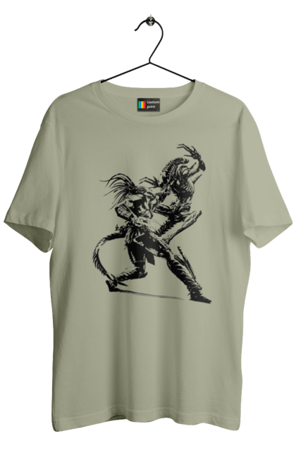 Men's t-shirt with prints The Predator. Alien, cinema, film, predator, thriller. 2070702