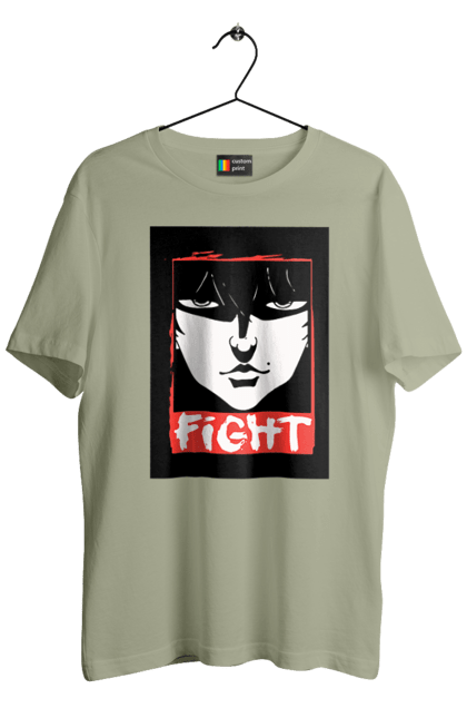 Men's t-shirt with prints Hanma Baki. Anime, baki fighter, hanma baki, manga, martial arts, tv series. 2070702