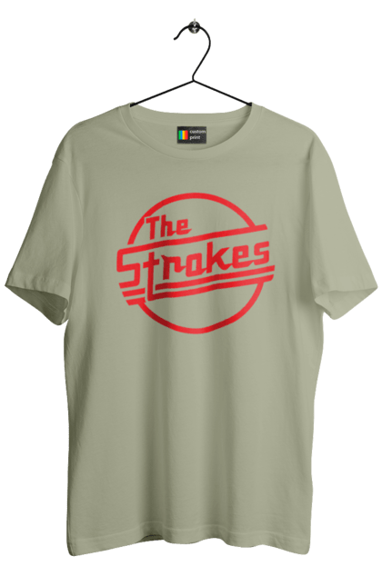 Футболка мужская с принтом The Strokes. Strokes, альтернативный рок, гаражный рок, группа, инди, инди-рок, музыка, постпанк-ривайвл, рок. 2070702