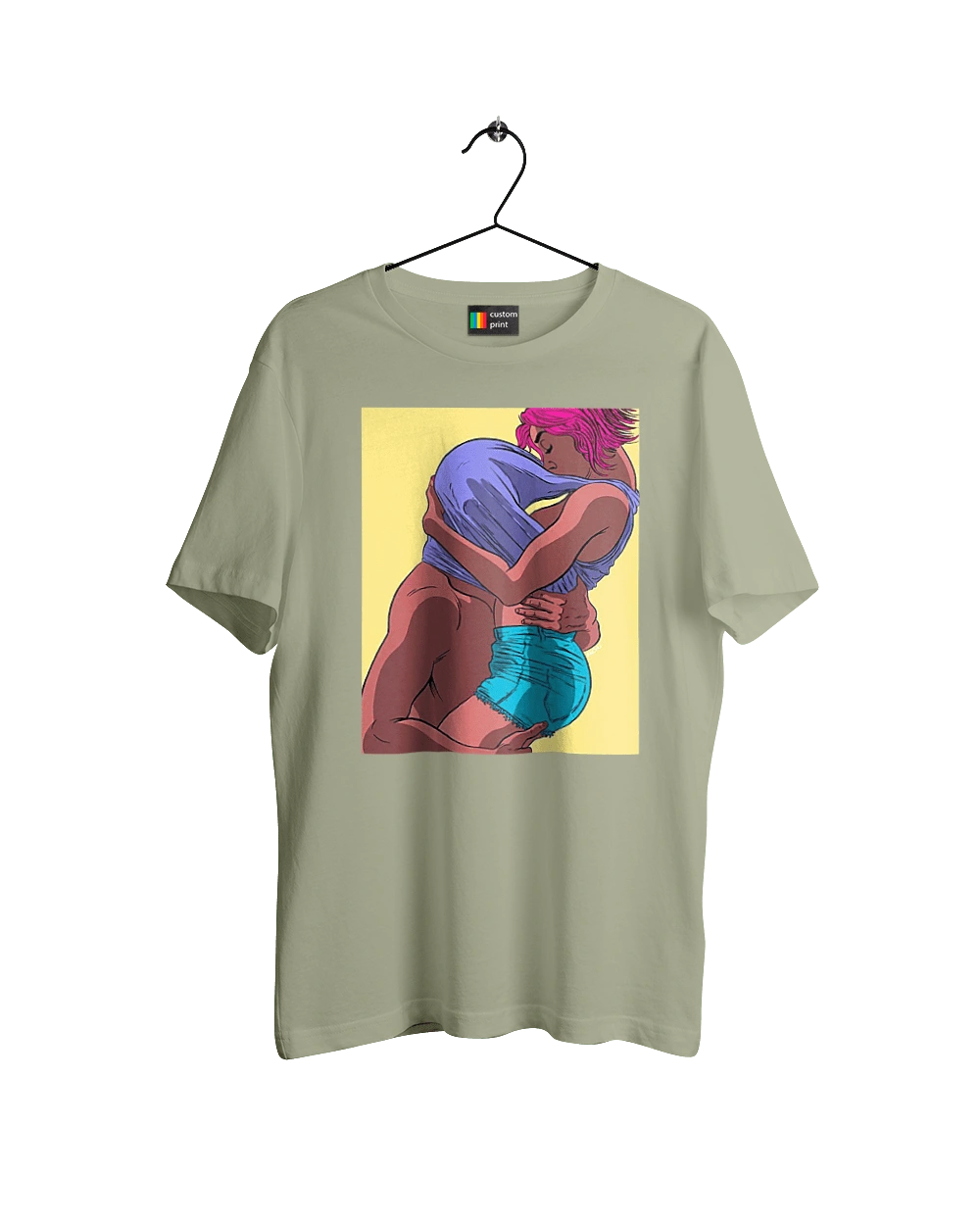 Man Under The T-Shirt In Girls