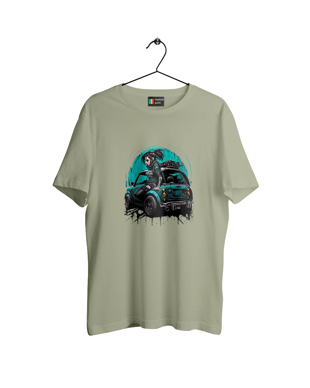 Киберпанк девушка