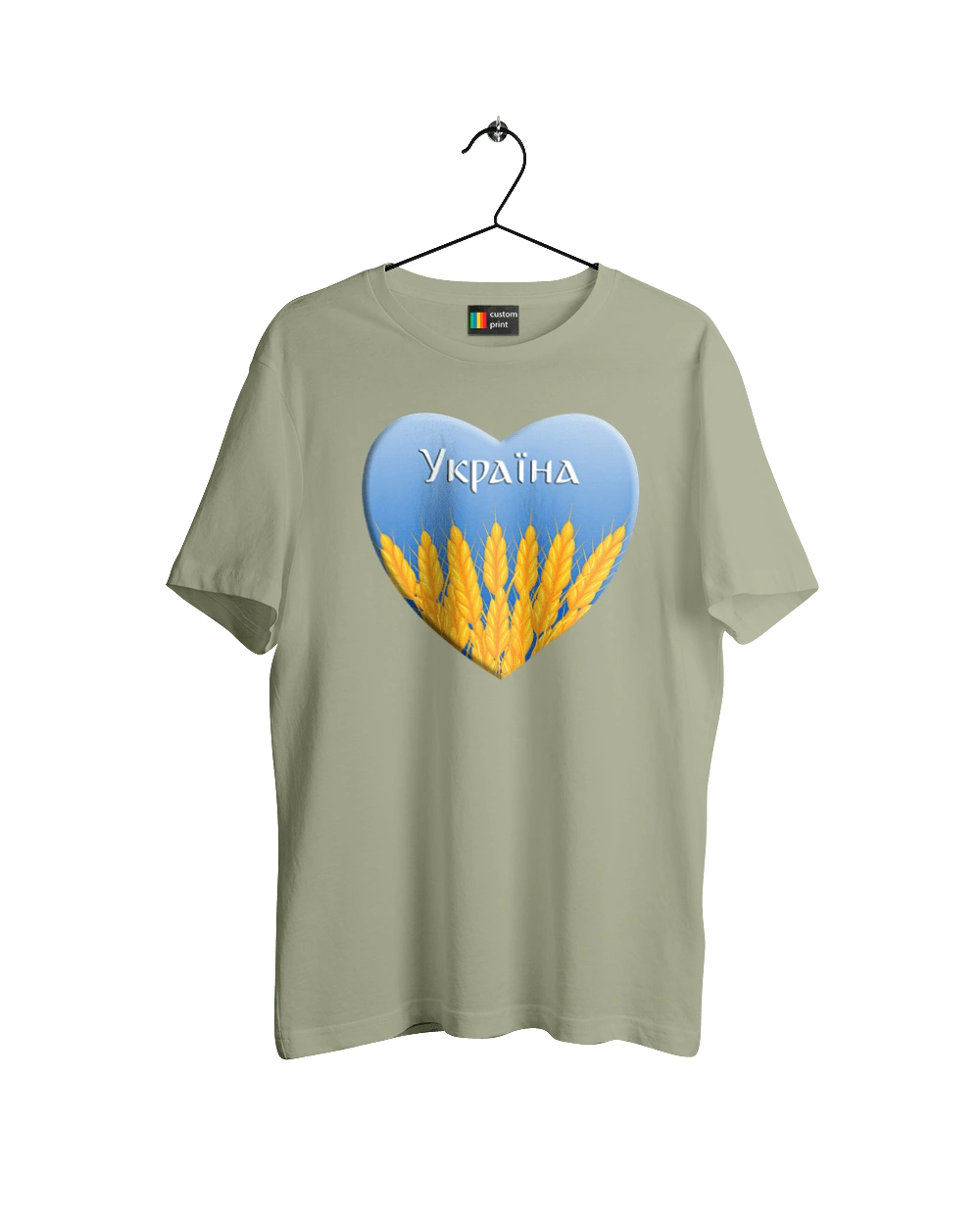 Серце з колосками Україна