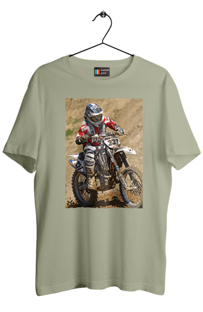 Футболка мужская с принтом МОТОГОНЩИК. Мото, мотогонщик, мотоцикл, спорт, спортсмен. 2070702