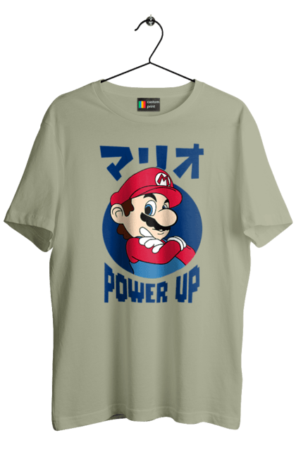 Men's t-shirt with prints The Super Mario Bros.. Character, game, mario, mario bros, nintendo, super mario bros. 2070702