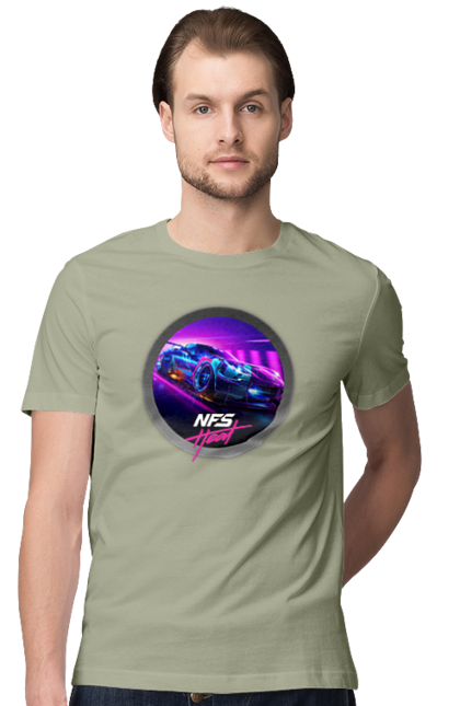 Men`s t-shirt with prints Need for speed Heat. Heat, need, need for speed, nfs, speed, unbound. 2070702