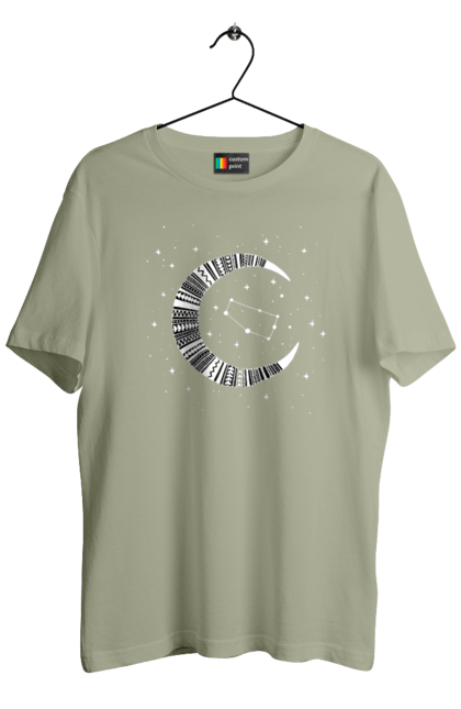 Men`s t-shirt with prints Gemini. Constellation, gemini, horoscope, sign, twins, zodiac, zodiac sign. 2070702