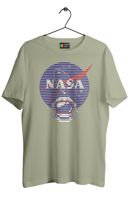 Men's t-shirt with prints NASA. Aeronautics, astronautics, aviation, nasa, research, rocket, science, space, technologies, usa. 2070702