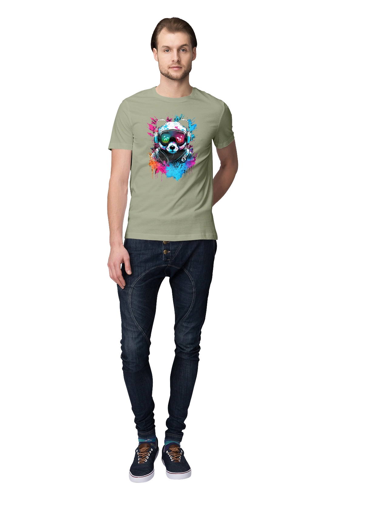 Panda in VR Helmet 3