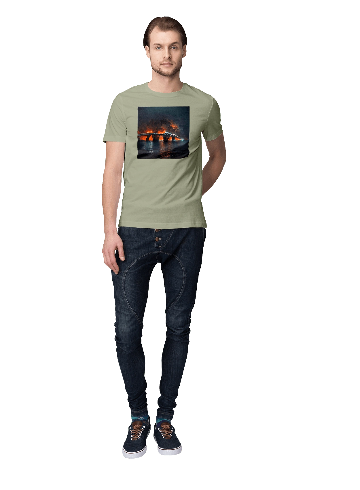 Кримський мост горить