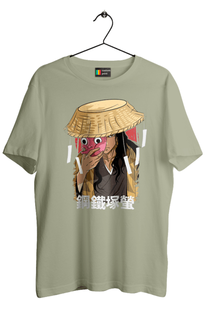 Men's t-shirt with prints Demon Slayer Hotaru Haganezuka. Anime, blacksmith, demon slayer, hotaru haganezuka, kimetsu no yaiba, manga. 2070702