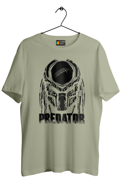 Men's t-shirt with prints The Predator. Alien, cinema, film, predator, thriller. 2070702