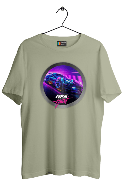 Men`s t-shirt with prints Need for speed Heat. Heat, need, need for speed, nfs, speed, unbound. 2070702