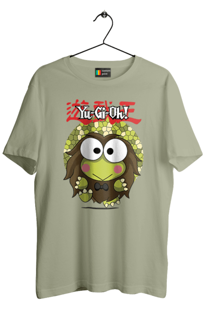 Men's t-shirt with prints Yu Gi Oh! Keroppi. Brand, character, hello kitty, keroppi, yu gi oh, yugio. 2070702