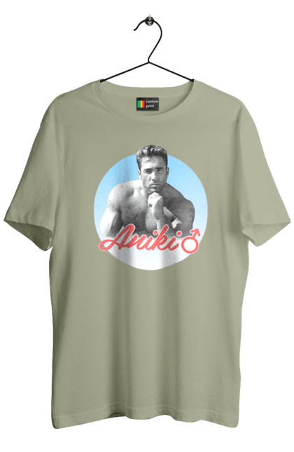 Футболка чоловіча з принтом "Біллі Херрінгтон". Аніки, біллі, біллі херрінгтон, гачі, гачімучі, гумор, прикольна, херрінгтон. 2070702