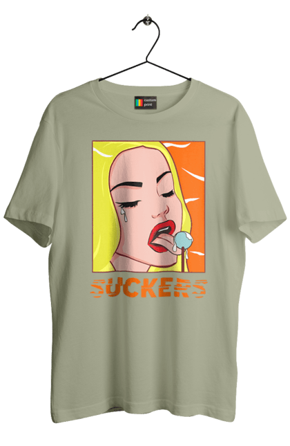 Футболка чоловіча з принтом "Чупа чупс". Гумор, мем, прикольна, сакерс, смішна, чупа чупс. 2070702