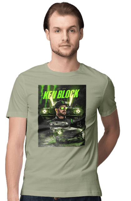 Men`s t-shirt with prints Ken Block. Ken block. 2070702
