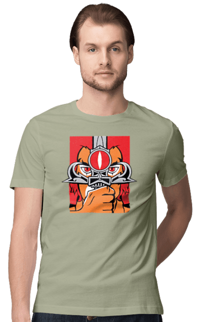 Men's t-shirt with prints ThunderCats. Animated series, leisure concepts, science fiction, thundercats, warner bros. 2070702