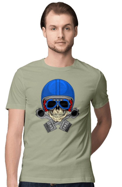 Skull motorist