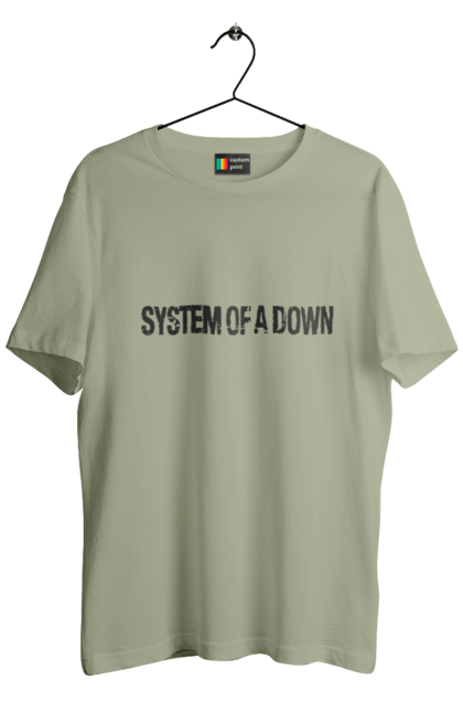 Футболка чоловіча з принтом "System of a Down". Soad, альтернативний метал, група, метал, музика, ню метал, прогресивний метал, рок, хард рок, хеві метал. 2070702