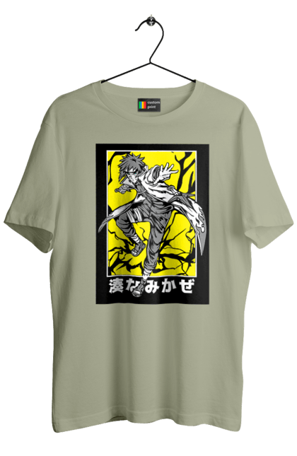 Men's t-shirt with prints Naruto. Anime, character, manga, minato namikaze, naruto, naruto, ninja, tv series. 2070702